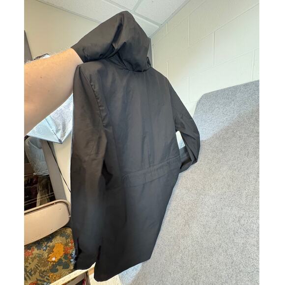 Vince Camuto Rain Jacket Mens Large Black Waterproof Full Zip Hoodie Outdoor - Picture 3 of 7